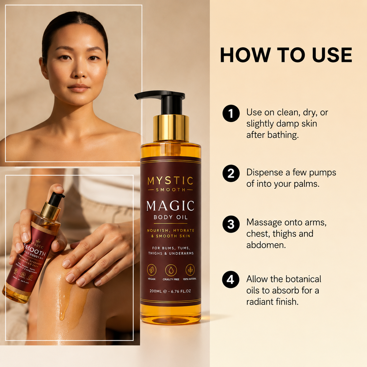 Mystic Smooth Magic Body Oil