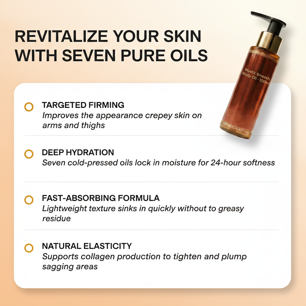 Mystic Smooth Body Oil - 100ml
